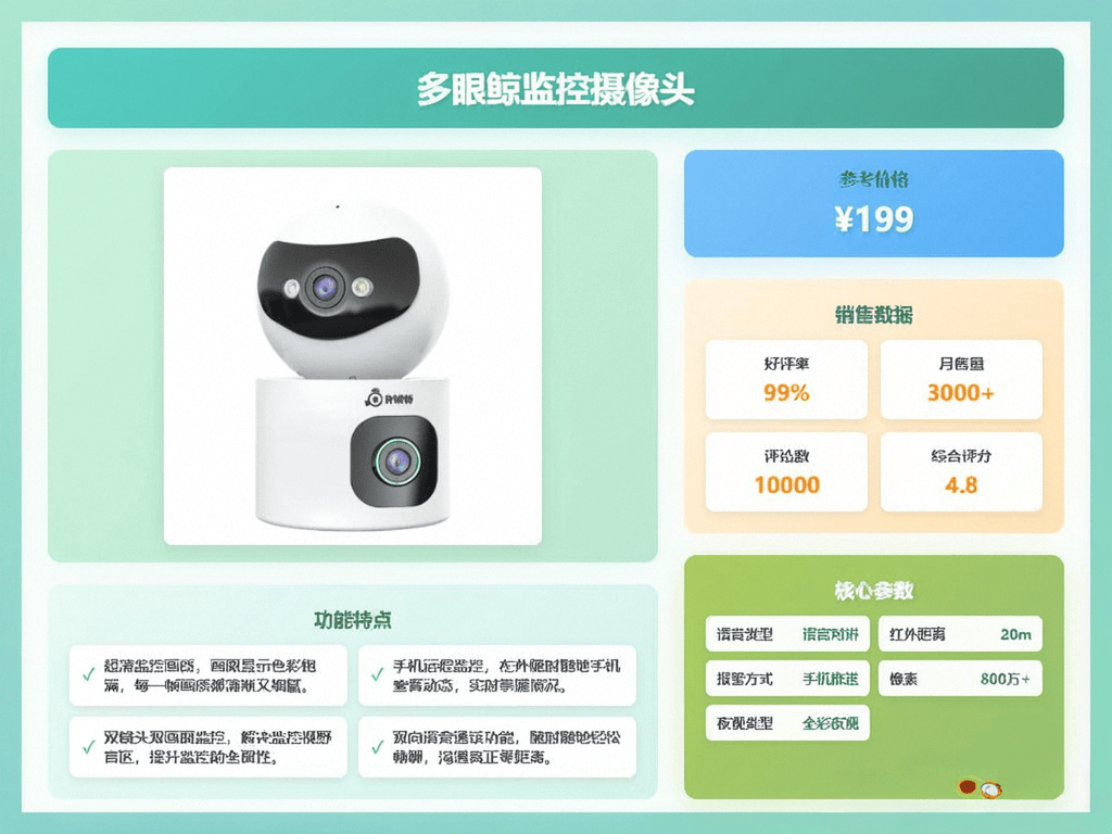 比推荐：这7款值得入手价格实惠质量优良！j9九游真人游戏第一平台乔安摄像头性价